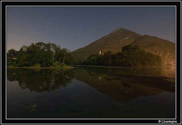 lac castet 4.jpg - Miroir d'eau - Lac de Castet